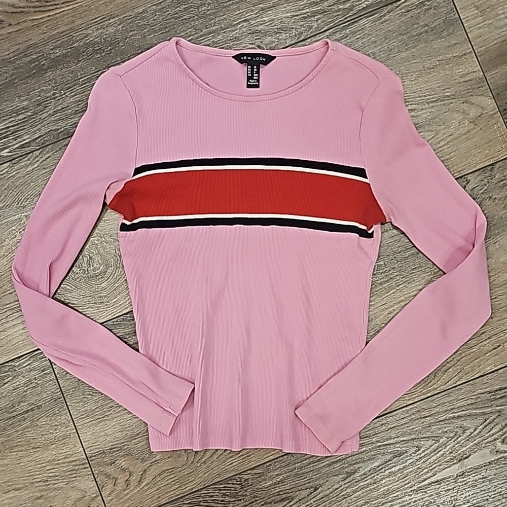 Mean girls, y2k, 2000s, pink, girl, top, long sleeve, casual, vacation